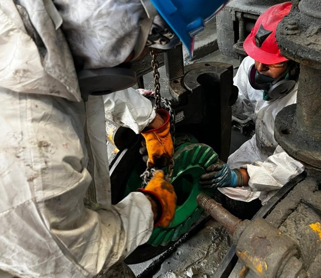 Mantenimiento y Overhaul Integral de Bombas de Pulpa